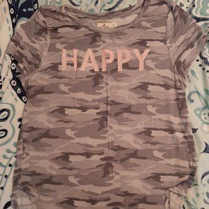 Hollister Camo Shortsleeve Tshirt